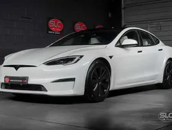 Blanc Utilisé 2024 Tesla Model S Long Range RWD Berline | 68 650 € (Prix juste)