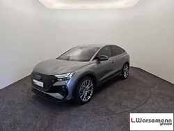 Gris typhon métallisé Utilisé 2024 Audi Q4 Sportback e-tron Design SUV | 63 900 €