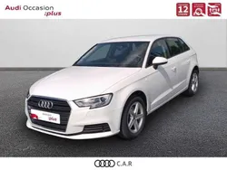 Blanc Utilisé 2019 Audi A3 Sportback Berline | 17 990 € (Bon prix)