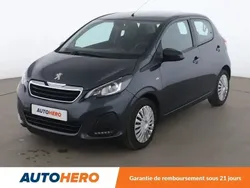 Gris Utilisé 2016 Peugeot 108 Active Citadine | 8 590 € (Prix juste)