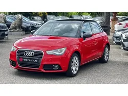 Rouge Utilisé 2013 Audi A1 Ambition Citadine | 9 990 € (Prix assez cher)