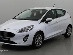 Blanc Utilisé 2021 Ford Fiesta Titanium Citadine | 15 799 € (Prix juste)