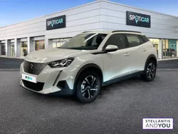 Blanc Utilisé 2020 Peugeot e-2008 Allure SUV | 14 990 € (Prix juste)
