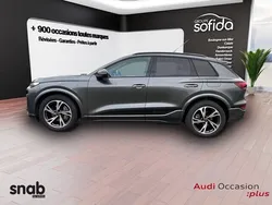 Gris daytona nacré Utilisé 2025 Audi Q6 e-tron S-Line SUV | 72 900 € (Prix juste)