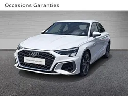 Blanc ibis Utilisé 2024 Audi A3 Sportback e-tron S-Line Berline | 34 495 € (Bon prix)