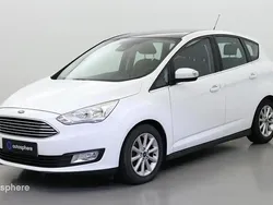 Blanc Utilisé 2018 Ford C-MAX Titanium Monospace | 12 499 € (Prix juste)