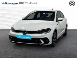 Blanc Utilisé 2022 VW Polo R-line Berline | 19 889 € (Prix juste)