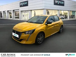 Jaune Utilisé 2021 Peugeot 208 Active Citadine | 12 576 € (Prix juste)