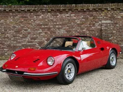 Rouge Utilisé 1973 Ferrari Dino 246 Cabriolet | 489 500 €