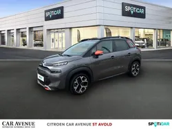 Gris platinium (m) perla nera Utilisé 2022 Citroën C3 Aircross Shine SUV | 18 697 € (Prix juste)