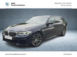 Noir Utilisé 2020 BMW 520 M Sport Break | 31 900 € (Prix assez cher)