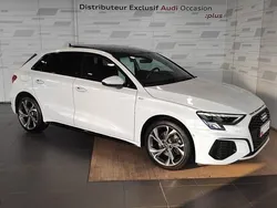 Blanc glacier métallisé Utilisé 2021 Audi A3 Sportback e-tron S-Line Berline | 31 490 € (Prix cher)