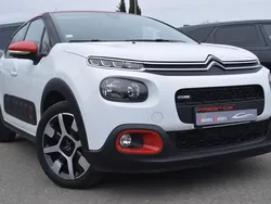 Blanc Utilisé 2017 Citroën C3 PureTech Citadine | 9 400 € (Prix cher)