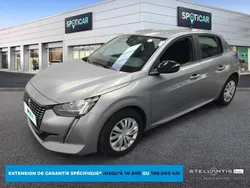 Gris Utilisé 2022 Peugeot 208 Active Citadine | 10 390 € (Bon prix)