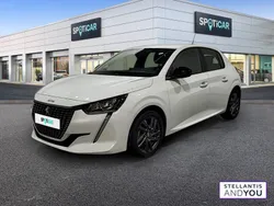 Blanc Utilisé 2022 Peugeot 208 Active Citadine | 10 980 € (Bon prix)