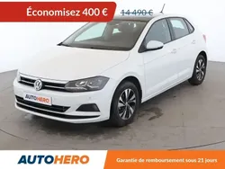 Blanc Utilisé 2018 VW Polo Citadine | 14 090 € (Prix juste)