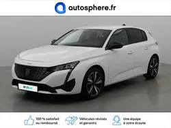 Blanc nacré (s) Utilisé 2021 Peugeot 308 Allure Berline | 18 299 € (Prix assez cher)