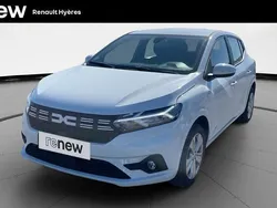 Blanc Utilisé 2022 Dacia Sandero Expression Citadine | 14 790 € (Prix juste)