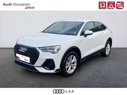Blanc Utilisé 2023 Audi Q3 Sportback S-Line SUV | 42 900 € (Prix juste)