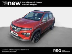 Rouge Utilisé 2023 Dacia Spring Citadine | 10 500 € (Prix juste)