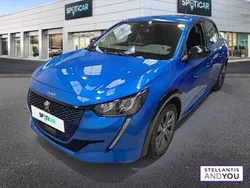 Bleu Utilisé 2021 Peugeot e-208 Citadine | 17 990 € (Prix juste)