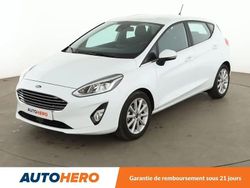 Blanc Utilisé 2017 Ford Fiesta Titanium Citadine | 13 190 € (Prix juste)