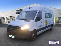Blanc Utilisé 2021 Mercedes Sprinter Van | 23 590 € (Prix juste)