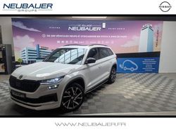 Blanc lune métallisée Utilisé 2022 Skoda Kodiaq SportLine SUV | 32 990 € (Prix juste)