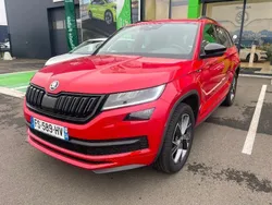 Rouge Utilisé 2020 Skoda Kodiaq SportLine SUV | 29 990 € (Prix juste)