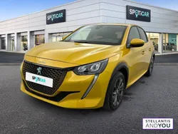Jaune Utilisé 2021 Peugeot e-208 Allure Citadine | 15 490 € (Bon prix)