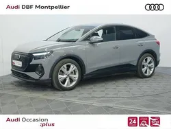 Gris gravier Utilisé 2024 Audi Q4 Sportback e-tron Design SUV | 42 880 € (Super prix)