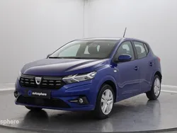 Blanc Utilisé 2022 Dacia Sandero Comfort Citadine | 17 299 € (Prix juste)