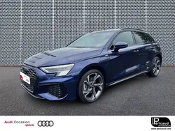 Bleu navarre métallisé Utilisé 2023 Audi A3 Sportback e-tron S-Line Berline | 39 990 € (Prix cher)