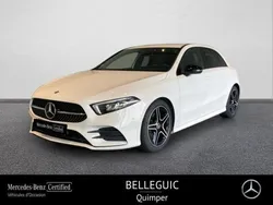 Blanc Utilisé 2021 Mercedes A200 AMG line | 28 890 € (Prix juste)