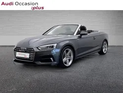 Gris daytona nacré Utilisé 2018 Audi A5 Cabriolet S-Line Cabriolet | 28 347 € (Super prix)