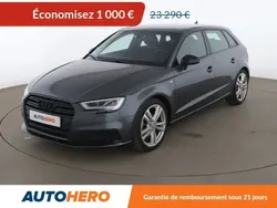 Gris Utilisé 2018 Audi A3 Sportback S-Line Berline | 21 790 € (Bon prix)
