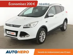 Blanc Utilisé 2016 Ford Kuga Titanium SUV | 12 490 € (Prix juste)