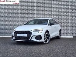 Blanc glacier métallisé Occasion 2023 Audi A3 S-Line Berline | 30 590 € (Prix juste)