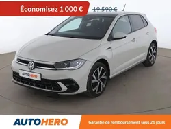 Gris Utilisé 2022 VW Polo R-line Citadine | 18 590 € (Prix juste)