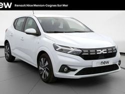 Blanc Utilisé 2024 Dacia Sandero Expression Citadine | 14 199 € (Bon prix)