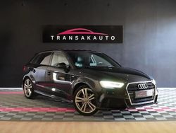 Noir Utilisé 2018 Audi A3 S-Line Berline | 18 990 € (Prix juste)