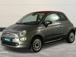 Gris Utilisé 2020 Fiat 500C Lounge Cabriolet | 13 499 € (Prix juste)