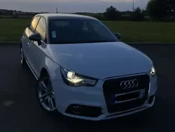 Blanc Utilisé 2013 Audi A1 Sportback S-Line Citadine | 8 350 € (Prix assez cher)