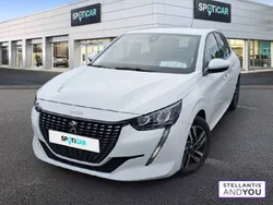 Blanc Utilisé 2020 Peugeot 208 Allure Citadine | 13 990 € (Prix juste)