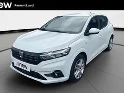 Blanc Utilisé 2021 Dacia Sandero Comfort Citadine | 12 990 € (Bon prix)