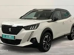 Blanc Utilisé 2020 Peugeot 2008 GT-line SUV | 14 999 € (Prix assez cher)