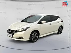 Blanc Utilisé 2021 Nissan Leaf N-Connecta Citadine | 15 299 € (Prix juste)