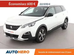 Blanc Utilisé 2019 Peugeot 5008 GT-line Monospace | 21 590 € (Bon prix)