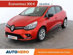 Rouge Utilisé 2018 Renault Clio IV LIMITED Citadine | 9 990 € (Bon prix)
