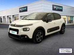 Blanc Utilisé 2018 Citroën C3 PureTech Citadine | 10 290 € (Prix juste)